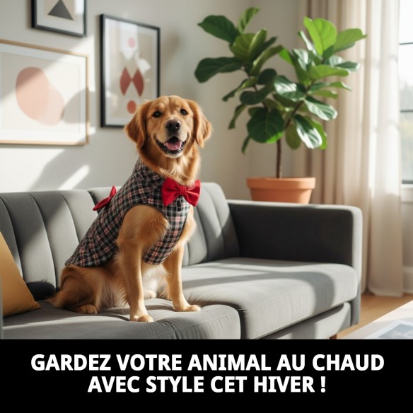 Manteau Izan T-L pour Animaux : Style et Chaleur Idéale