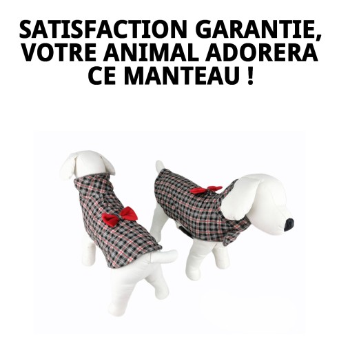 Manteau Izan T-M : Style et Chaleur pour Votre Animal de Compagnie