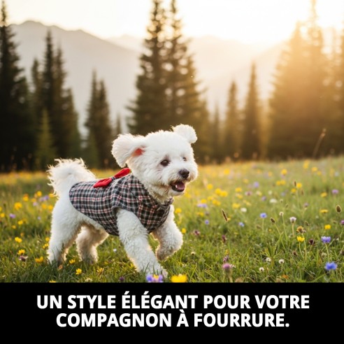 Manteau Izan T-S : Style et Confort pour Votre Animal de Compagnie