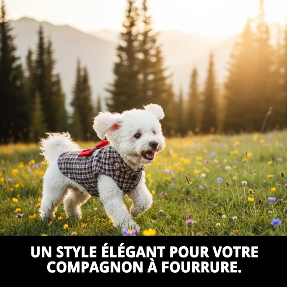 Manteau Izan T-S : Style et Confort pour Votre Animal de Compagnie