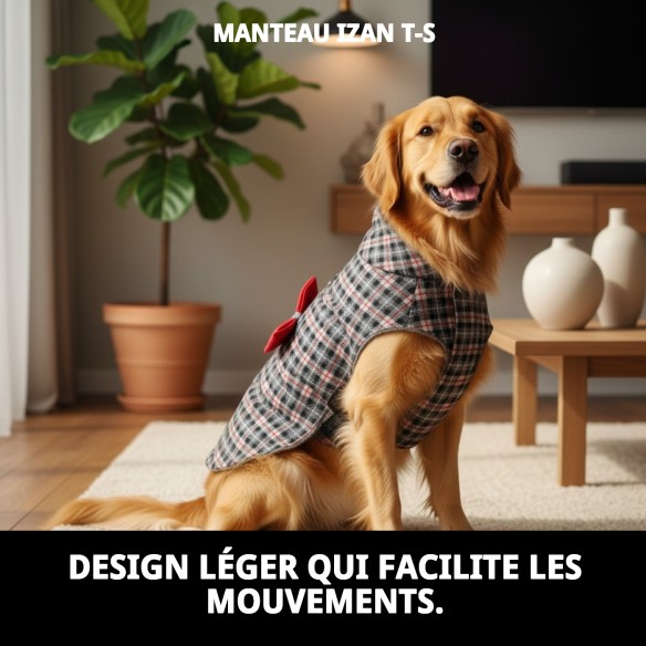 Manteau Izan T-S : Style et Confort pour Votre Animal de Compagnie