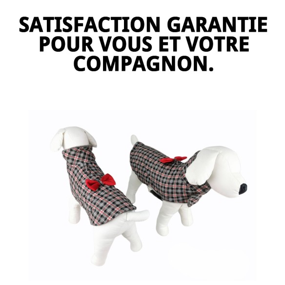 Manteau Izan T-XS pour chiens : Élégance et confort