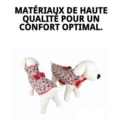 Manteau Damasco T-M pour Animaux - Style et Confort