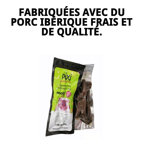 Saucisses de Porc Ibérique pour Chiens - Délice Gourmet