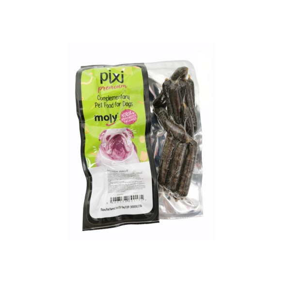 Saucisses de poulet pour animaux de compagnie - Snack sain 250g