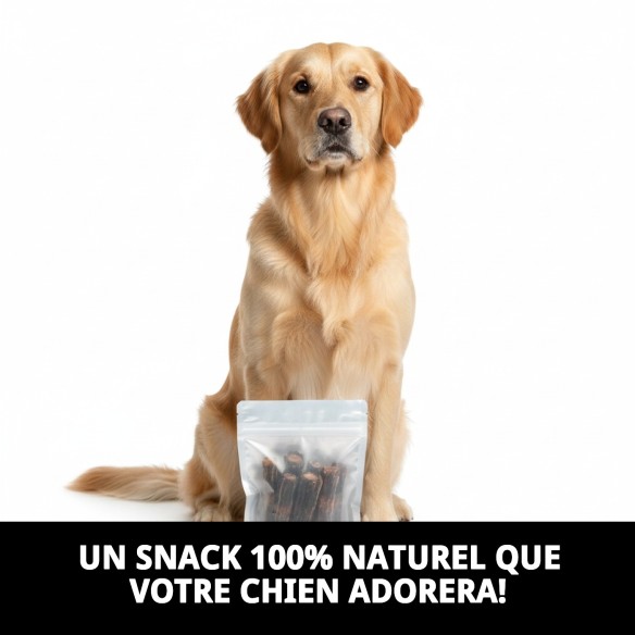 Queue de Bœuf S pour chiens 100% naturel et sain.