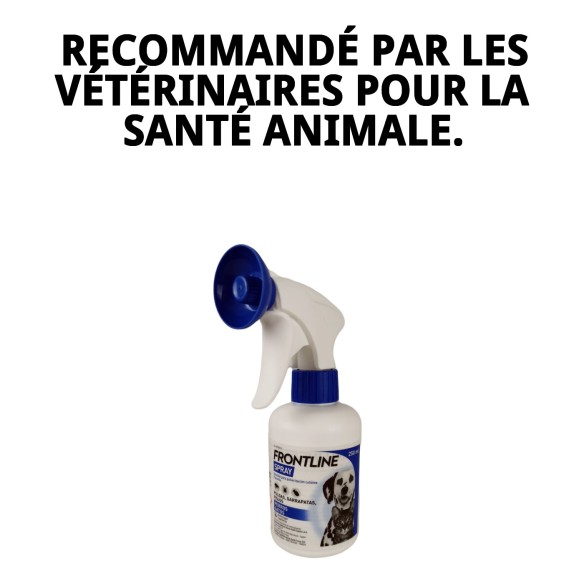 Spray antiparasitaire Frontline pour chiens et chats 250 ML