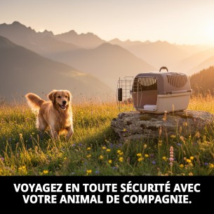 Transporteur Gulliver 3 Deluxe : Voyagez en toute sécurité avec votre animal de compagnie. 2
