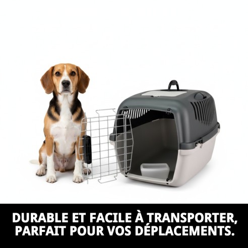 Transporteur Gulliver 3 Deluxe : Voyagez en toute sécurité avec votre animal de compagnie.
