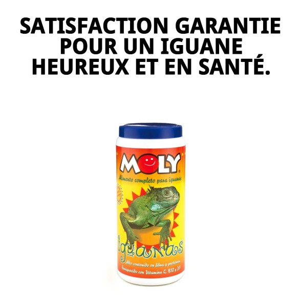 Aliment complet Moly Iguanes 360g - Nutrition idéale