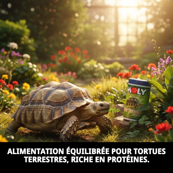 Aliment Premium pour Tortues Terrestres - Moly 250ml