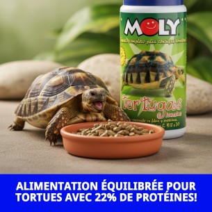 Aliment nutritif pour tortues terrestres - MOLY 360g 2