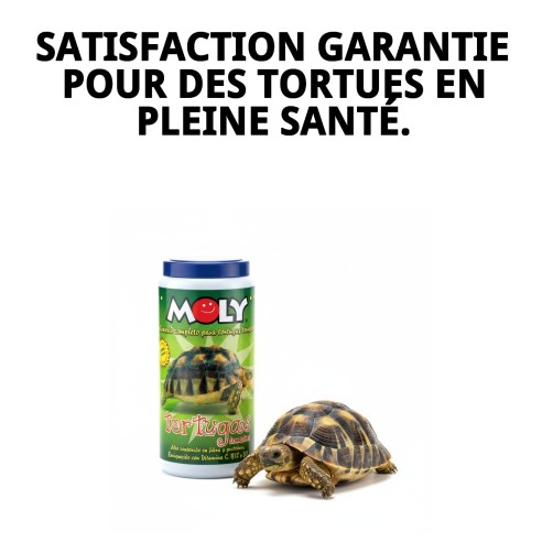 Aliment nutritif pour tortues terrestres - MOLY 360g