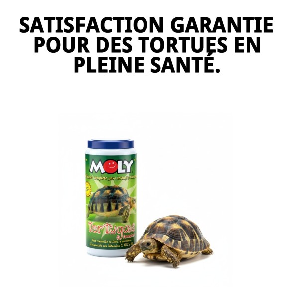 Aliment nutritif pour tortues terrestres - MOLY 360g