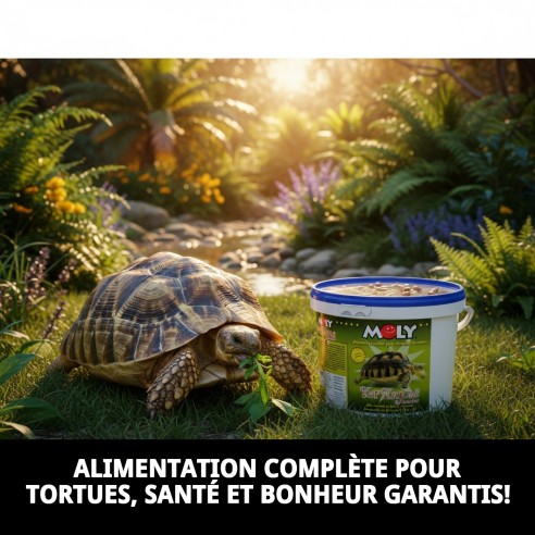 Aliment Premium Moly pour Tortues Terrestres 2,5 kg