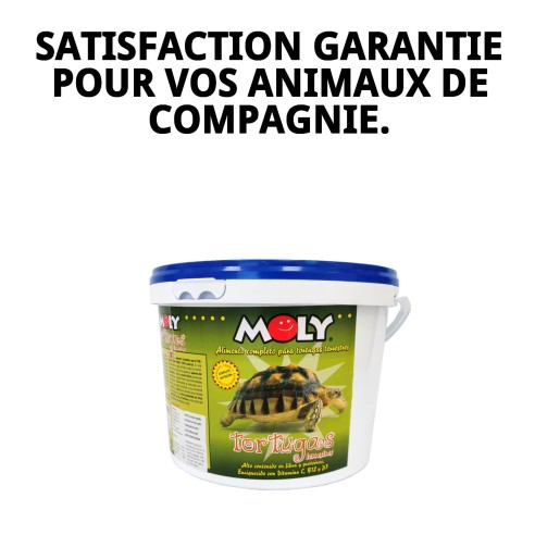 Aliment Premium Moly pour Tortues Terrestres 2,5 kg