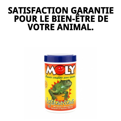 MOLY IGUANAS : Aliment complet 100g pour iguanes