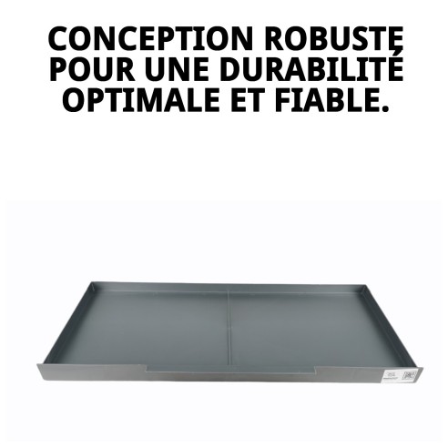 Plateau en plastique pour cage de reproduction 60 cm pour animaux de compagnie.