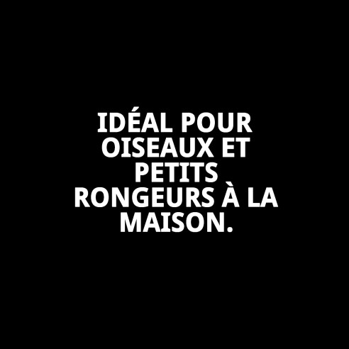 Plateau en plastique pour cage de reproduction 60 cm pour animaux de compagnie.