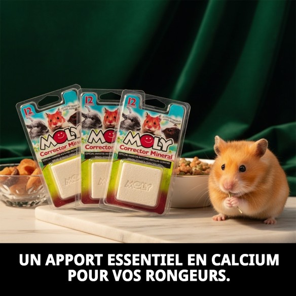 Moly Calcium pour Rongeurs 100g - Supplément Essentiel