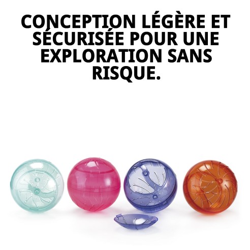 Boule d'exercice pour hamster 13 cm - Amusement en toute sécurité