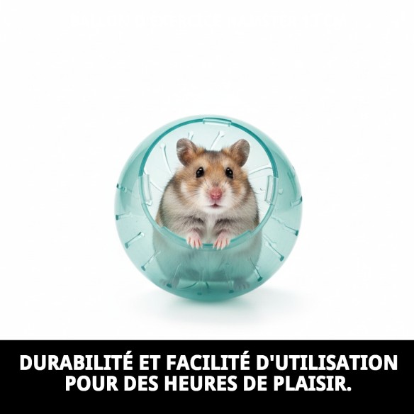 Boule d'exercice pour hamster 13 cm - Amusement en toute sécurité