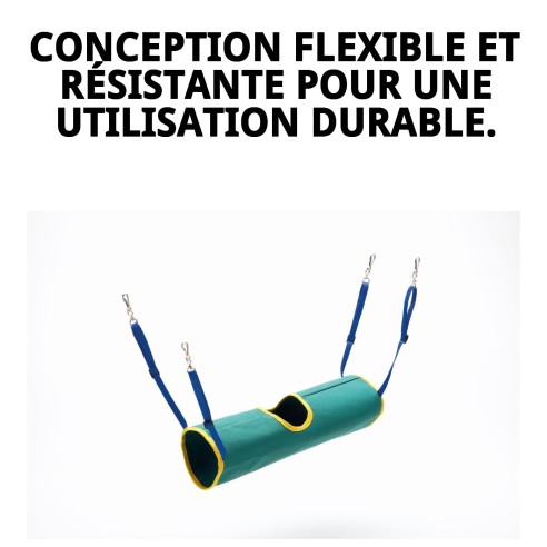Tunnel Cage pour Furets - Accessoires Amusants et Sûrs