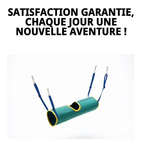 Tunnel Cage pour Furets - Accessoires Amusants et Sûrs