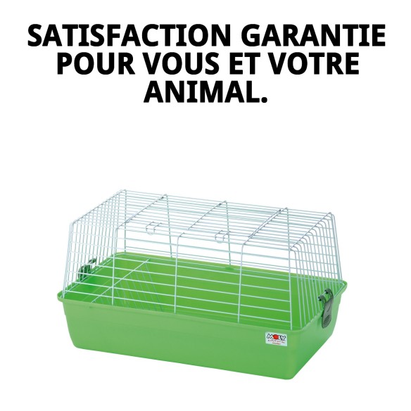Cage pour Cobaye N2 69x45x36 cm - Confort et Style pour votre Animal de Compagnie