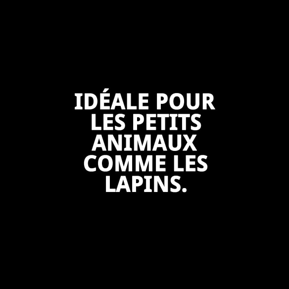 Cage pour Lapins 85x49x38 cm - Confort et Espace