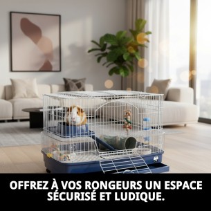 Parc Rongeurs N.1 : Cages Démontables 83x57x62 cm 2