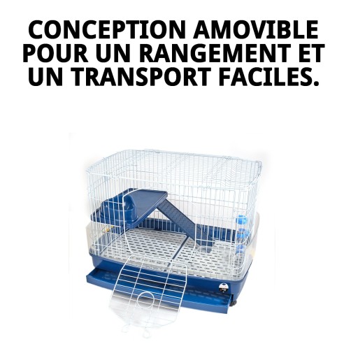 Parc Rongeurs N.1 : Cages Démontables 83x57x62 cm