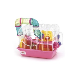 Cage H. Cathy Playland pour hamster : un foyer sûr et amusant.