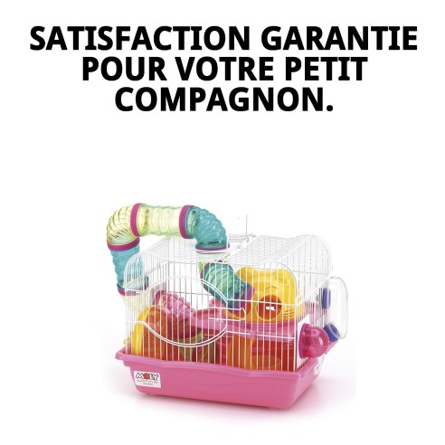 Cage H. Cathy Playland pour hamster : un foyer sûr et amusant.