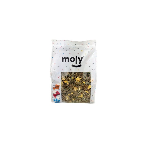 Aliment nutritif pour lapins et cobayes Moly 800g