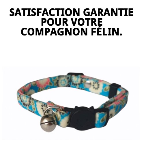 Collier pour Chat Spring Urban - Design avec Clochette Élégant