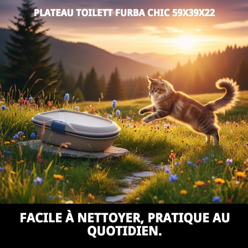 Bandeau Toilett Furba Chic : Confort pour votre Animal de Compagnie