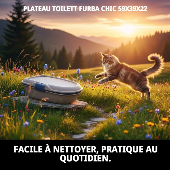 Bandeau Toilett Furba Chic : Confort pour votre Animal de Compagnie