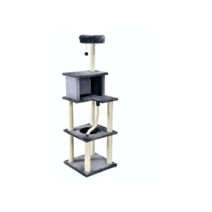 Arbre à chat interactif extra haut - Repos idéal