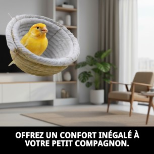 Nid en Coton 9 cm : Confort et Style pour votre Animal de Compagnie 2