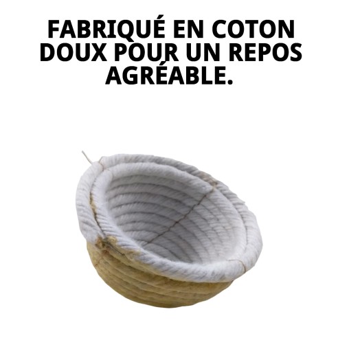 Nid en Coton 9 cm : Confort et Style pour votre Animal de Compagnie