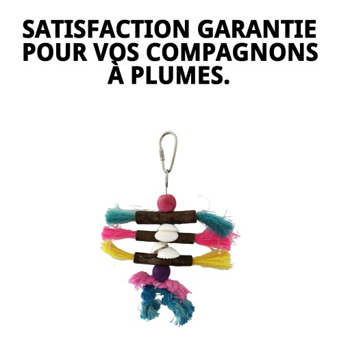 Jouets interactifs pour oiseaux - Amusement garanti