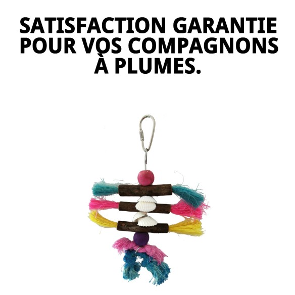 Jouets interactifs pour oiseaux - Amusement garanti