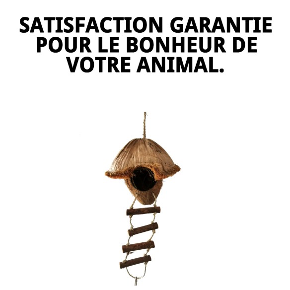 Jouet interactif Maison Coco pour oiseaux - Amusement garanti
