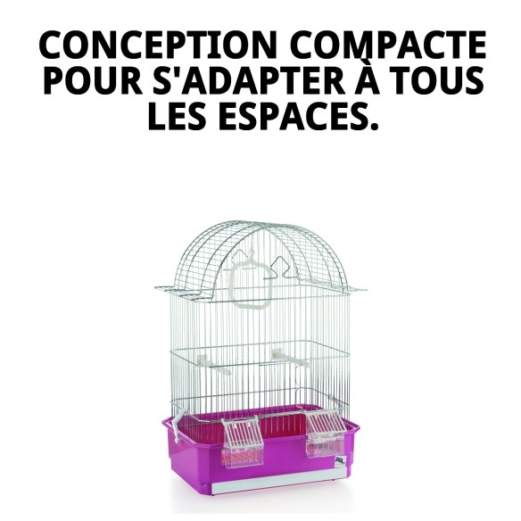 Cage Rec. 35,5x51x21 cm : Confort et Style pour Animaux de Compagnie