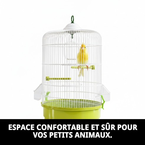 Cage Ronde 29x54 cm : Confort et Style pour Animaux de Compagnie