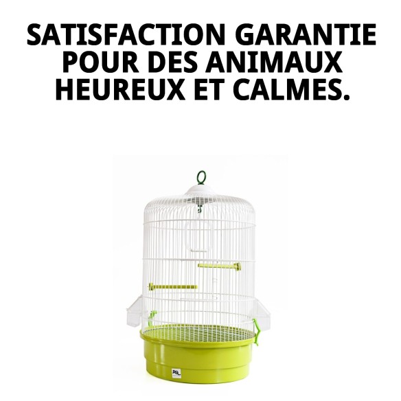 Cage Ronde 29x54 cm : Confort et Style pour Animaux de Compagnie