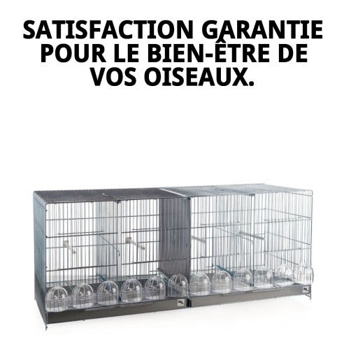 Cage de reproduction 1 mètre : Confort et sécurité pour vos animaux de compagnie.