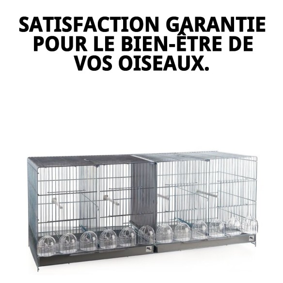 Cage de reproduction 1 mètre : Confort et sécurité pour vos animaux de compagnie.