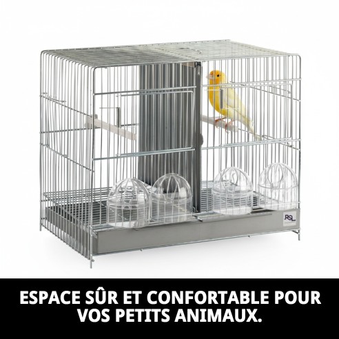 Jaulón de Cría 40 cm - Confort et Sécurité pour vos Animaux de Compagnie